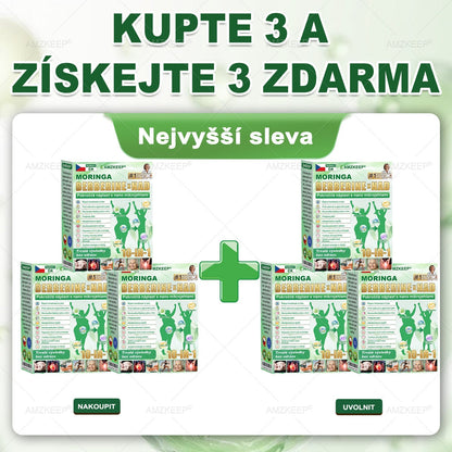 🇨🇿Lékařem formulovaný AMZKEEP® Moringa Berberin × NAD+ 10-in-1 Pokročilá Nano Mikroneedle Náplast (Zažijte viditelné výsledky již za 7 dní)