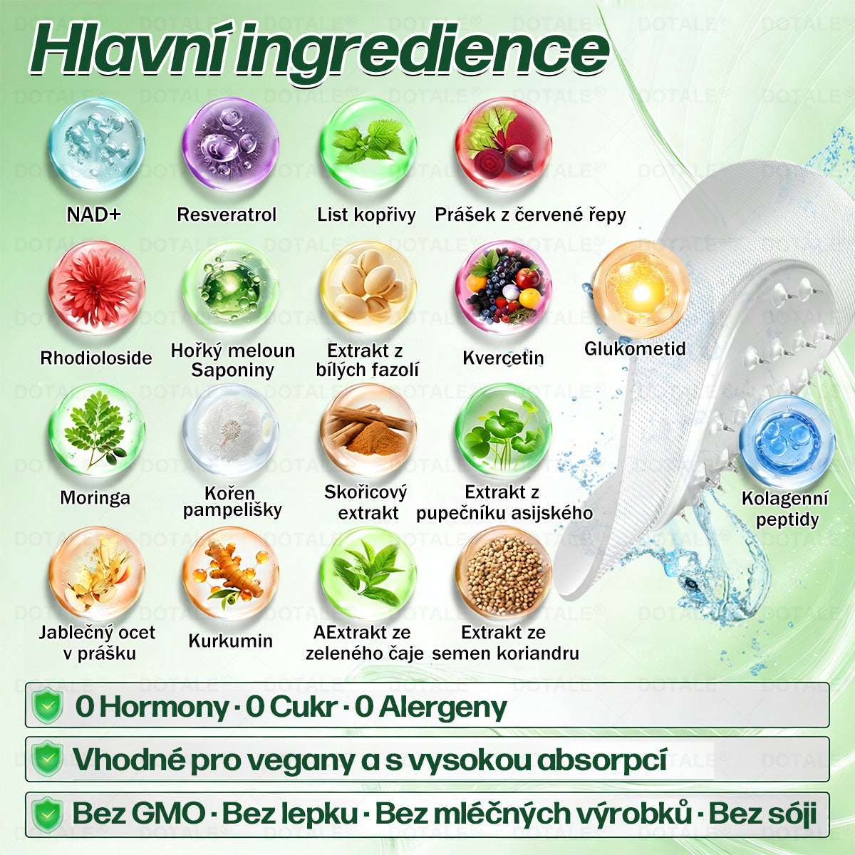 𝑫𝑶𝑻𝑨𝑳𝑬® metabolická nano mikrojehličková náplast 🎁 (Pouze jednou denně, viditelné výsledky již do 7 dnů!) ✅ Formule Berberin + Moringa, ideální při nadváze, nedokonalostech pokožky, diabetu, spánkové apnoe a kloubních potížích 💥💥